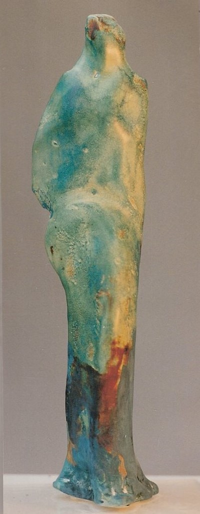 SculptureTerre cuite"Blue One"/Valia