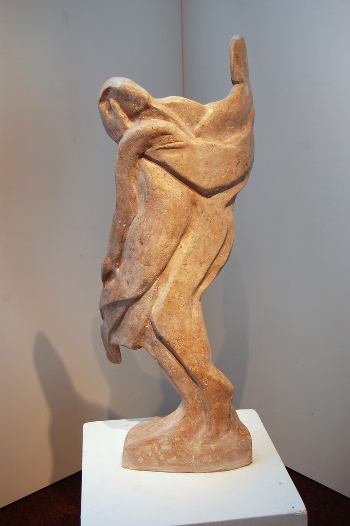 Sculpture ciment composite"Tanza"/Valia