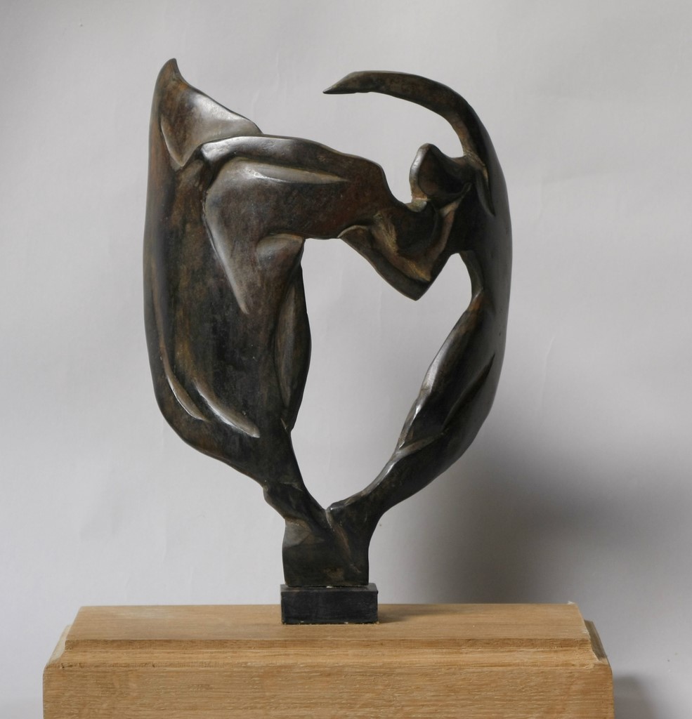 sculpture Bronze "arabesque" Valia 2011