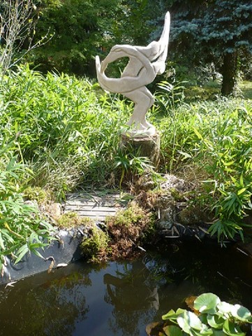 les Patineurs au bord de l'etang