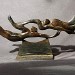 Sculpture bronze" Voltigeurs "/Valia