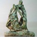 Sculpture bronze" Passos"/Valia